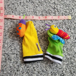Baby Teething mitts with toys